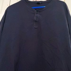 Lands End Long Sleeve Henley